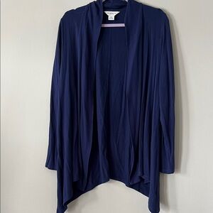 Liz Claiborne Navy Blue Cardigan